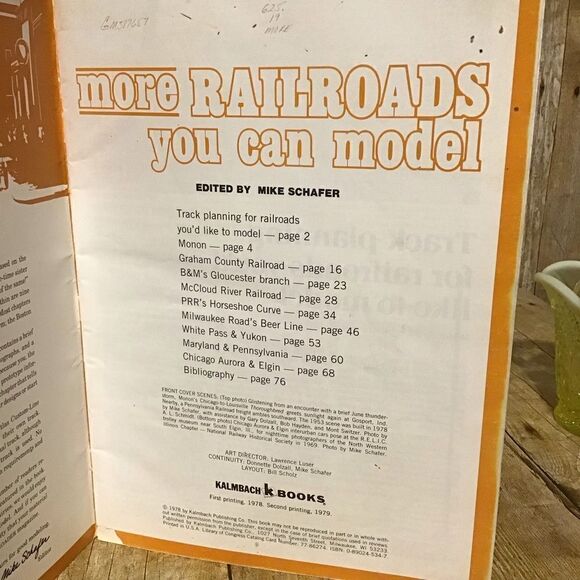 More Railroads You Can Model 1978-79 - Picture 4 of 4